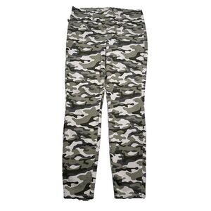 Rock & Republic Fever Pull On Jeans Pants Womens 10 Camouflage Measures 30 x 27